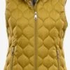 FUCHS SCHMITT Bodywarmers Bodywarmer Vegan Vibes Dames Mosterd