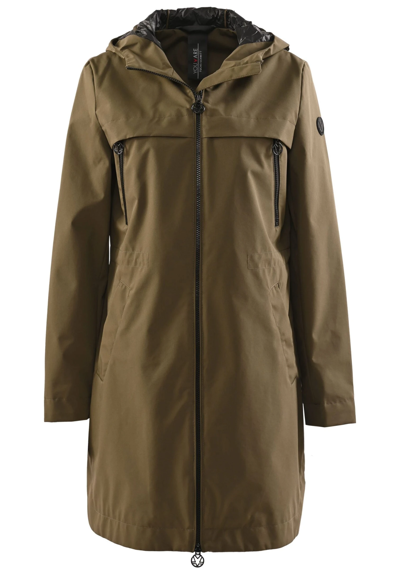 FUCHS SCHMITT Viroblock - Halflange Jas - Olive - Afbeelding 4