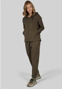 FUCHS SCHMITT Sweater Met Rits - Khaki