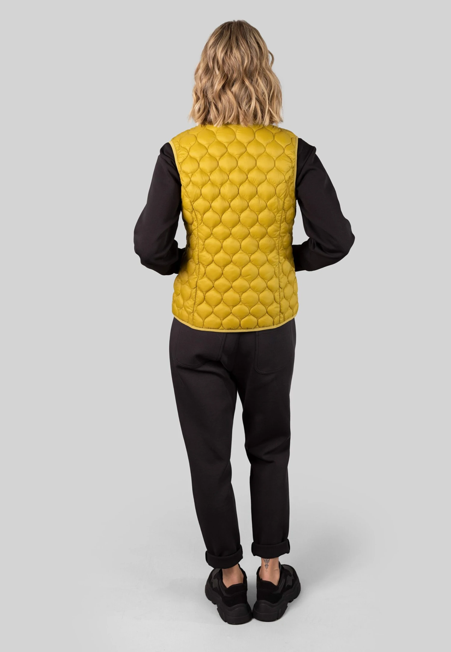 FUCHS SCHMITT Bodywarmers Bodywarmer Vegan Vibes Dames Mosterd - Afbeelding 3