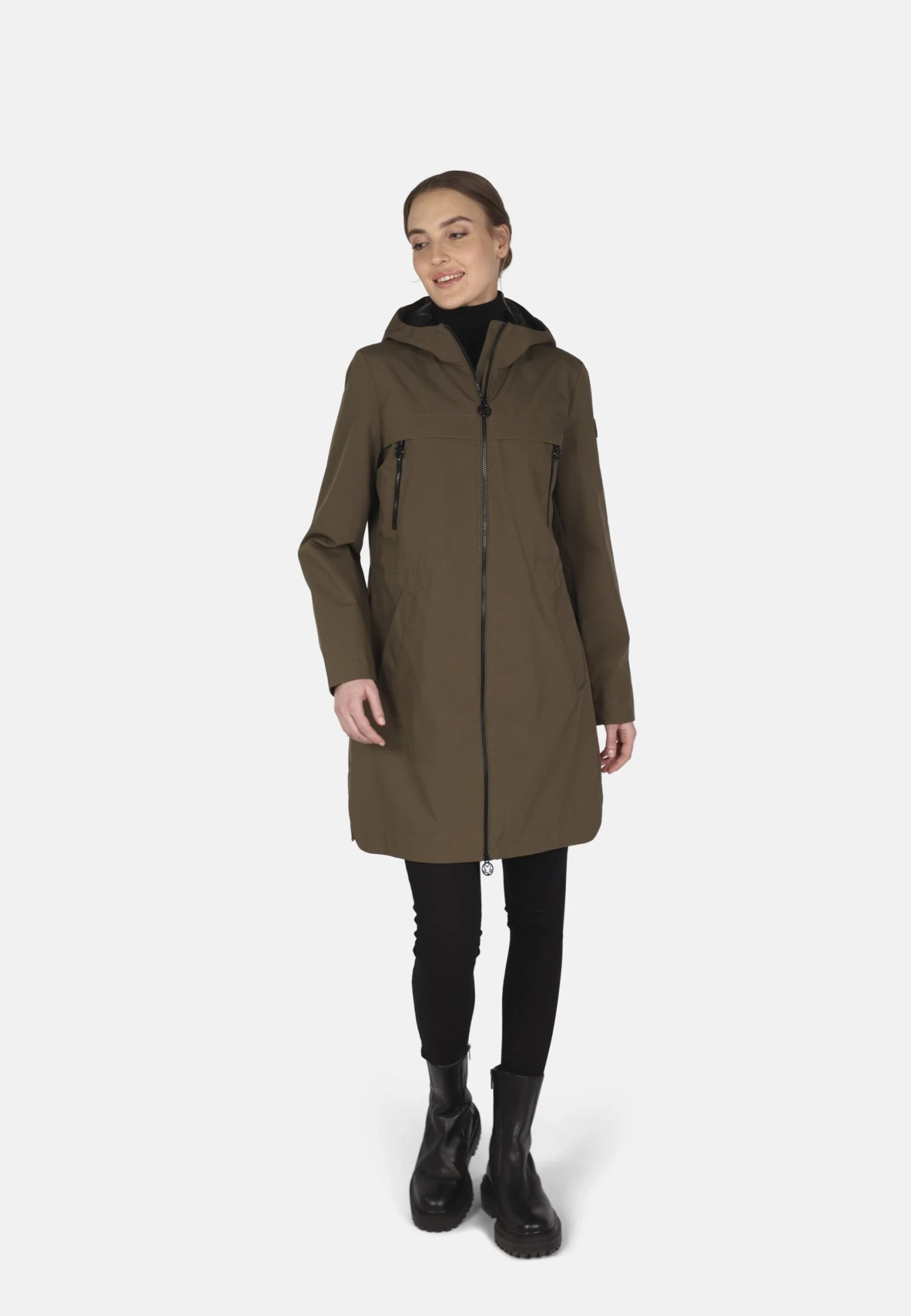 FUCHS SCHMITT Viroblock - Halflange Jas - Olive